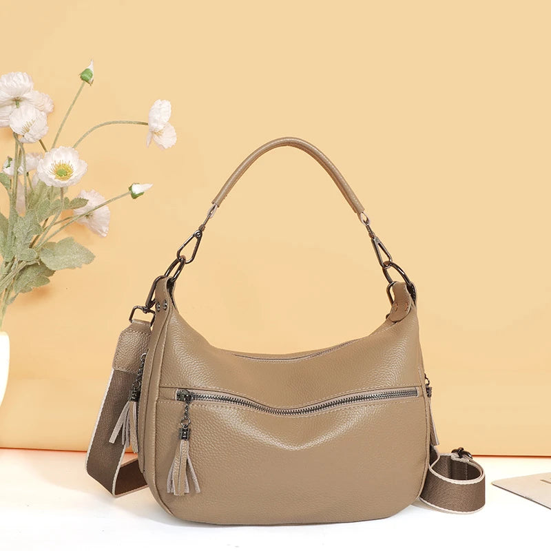 Genuine Leather High Quality Tote Bag Design