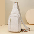 Women Bag Fashion Sling Bag High Quality PU Leather Pack Crossbody Chest Bag