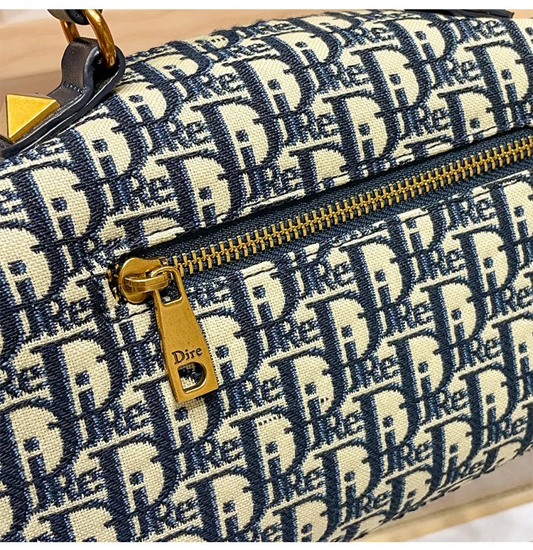 Elegant Chic Retro High-End Leather Crossbody Handbag