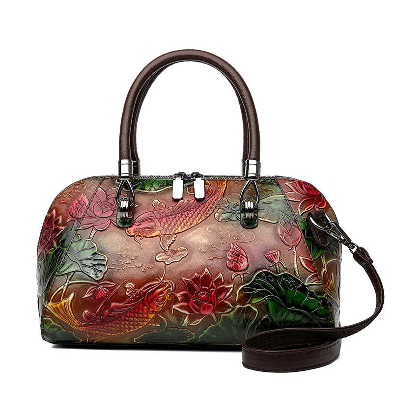 Luxury Designer Handbag Shoulder Bag Crocodile Patterned Handbag High-quality