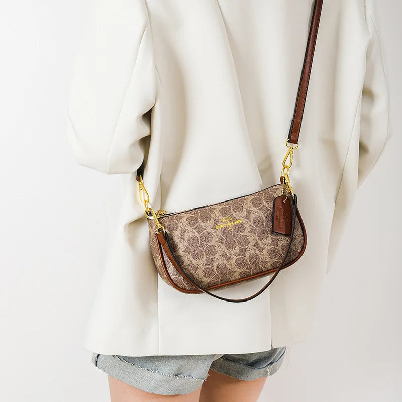 High-End Underarm Shoulder Bag Classic Vintage Design