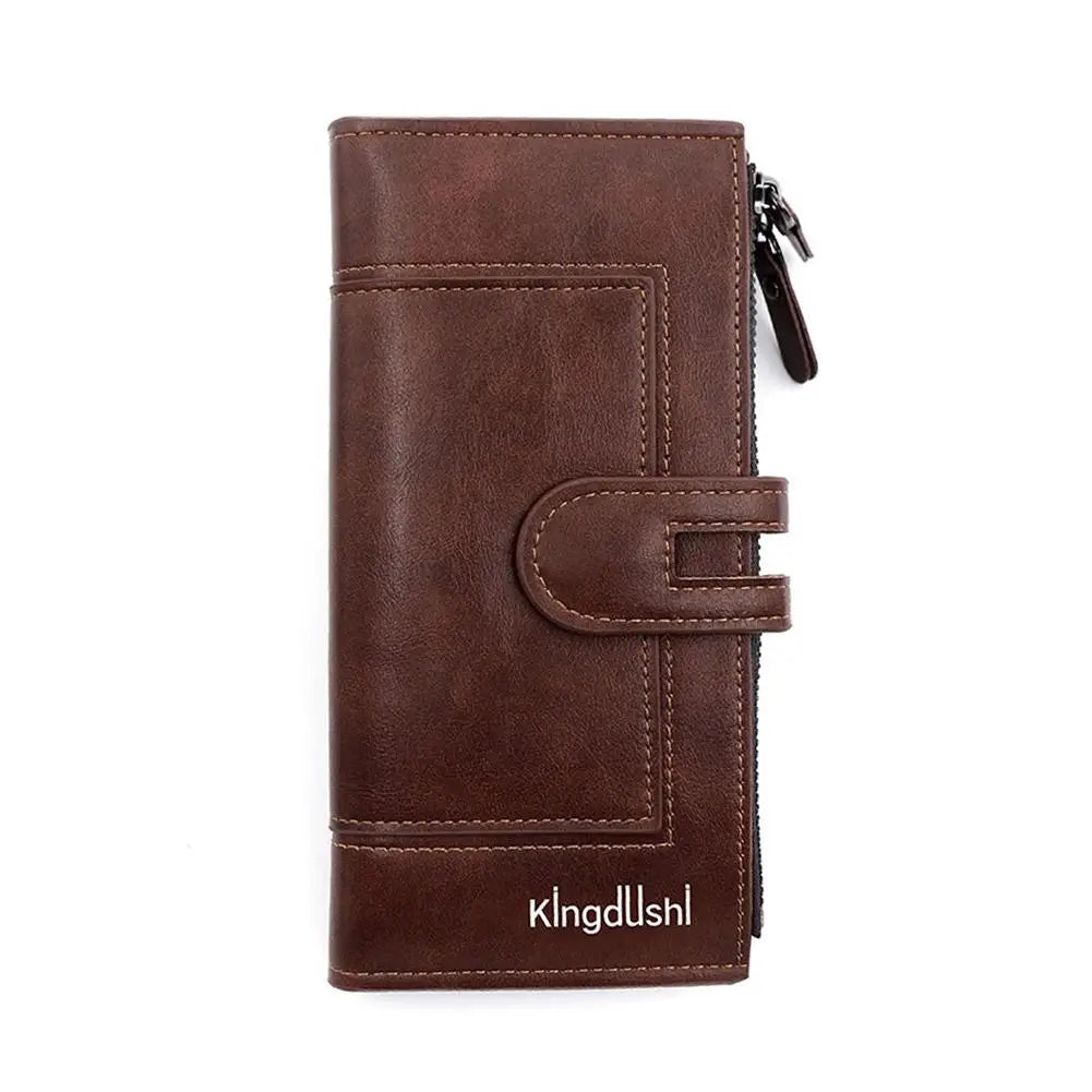 Luxury Fashion PU Leather Long Wallet Women's Slim Clutch