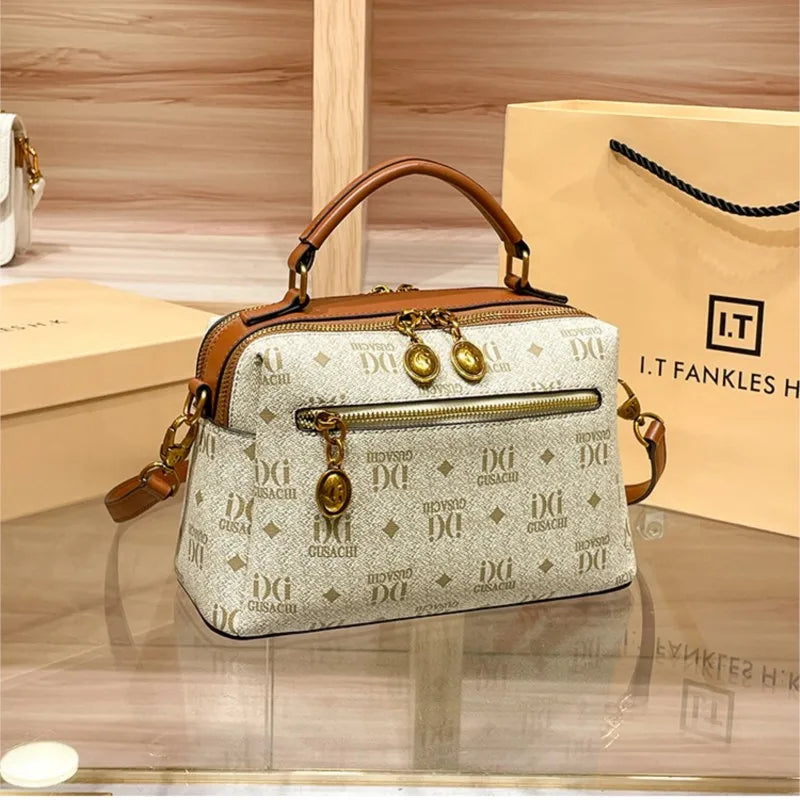 Fashionable Handbag Retro Single Shoulder Crossbody Bag