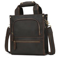 Genuine Leather Men's Shoulder Bag Vintage Messenger Bag