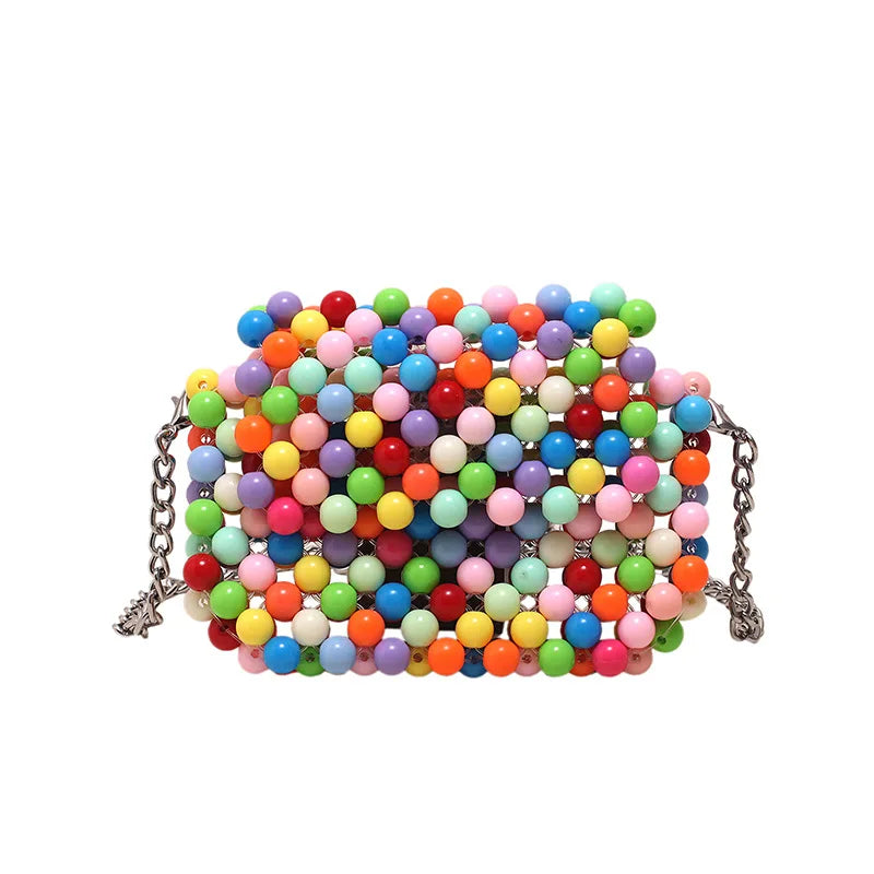 Acrylic Handwoven Beaded Mini Women's Bag Fashion