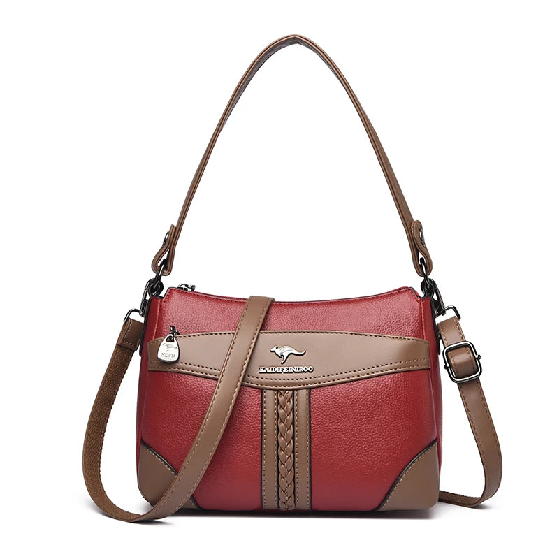 Top Quality Luxury Shoulder Women Bags Designer Soft Leather Shoulder Bags