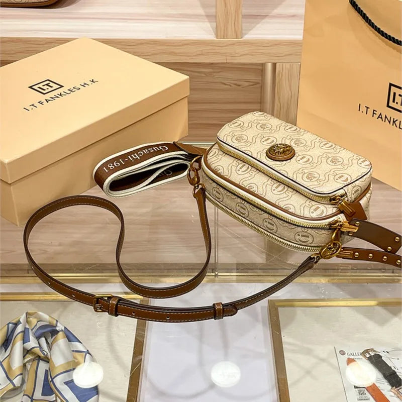 Luxury Bag Wide Shoulder Strap Single Shoulder Crossbody Bag