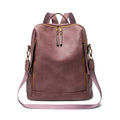 Vintage Top Quality Leather Backpacks Large Capacity