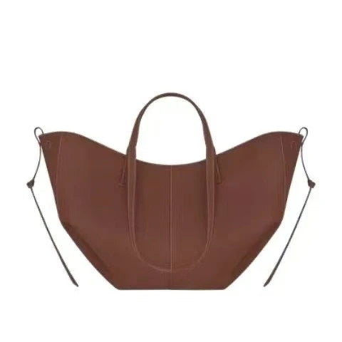 Single-shoulder tote bag genuine leather underarm bag