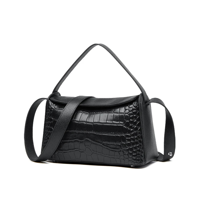 High Quality Genuine Leather Crossbody Messenger Bag