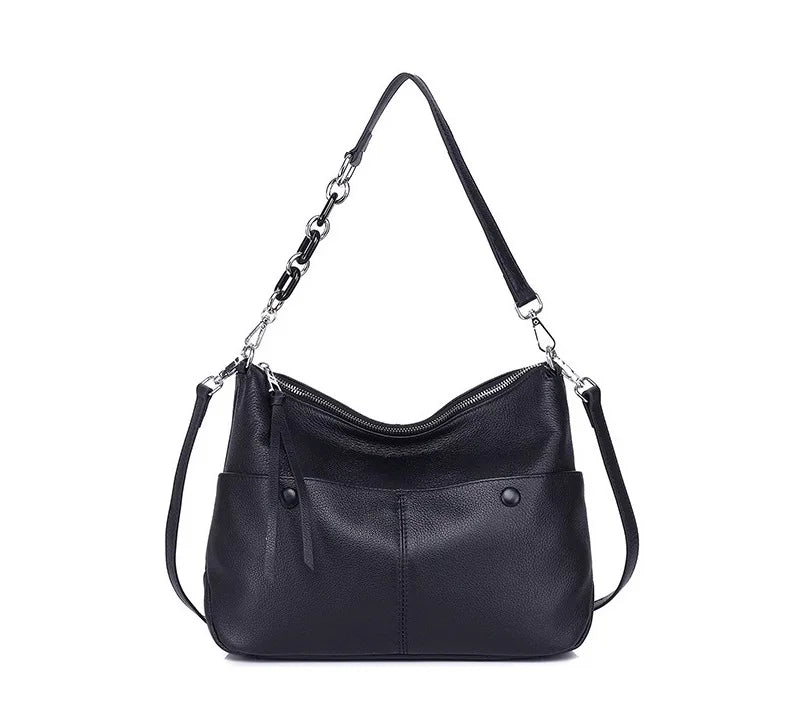 Genuine Leather Shoulder Bag Crossbody Soft Bag