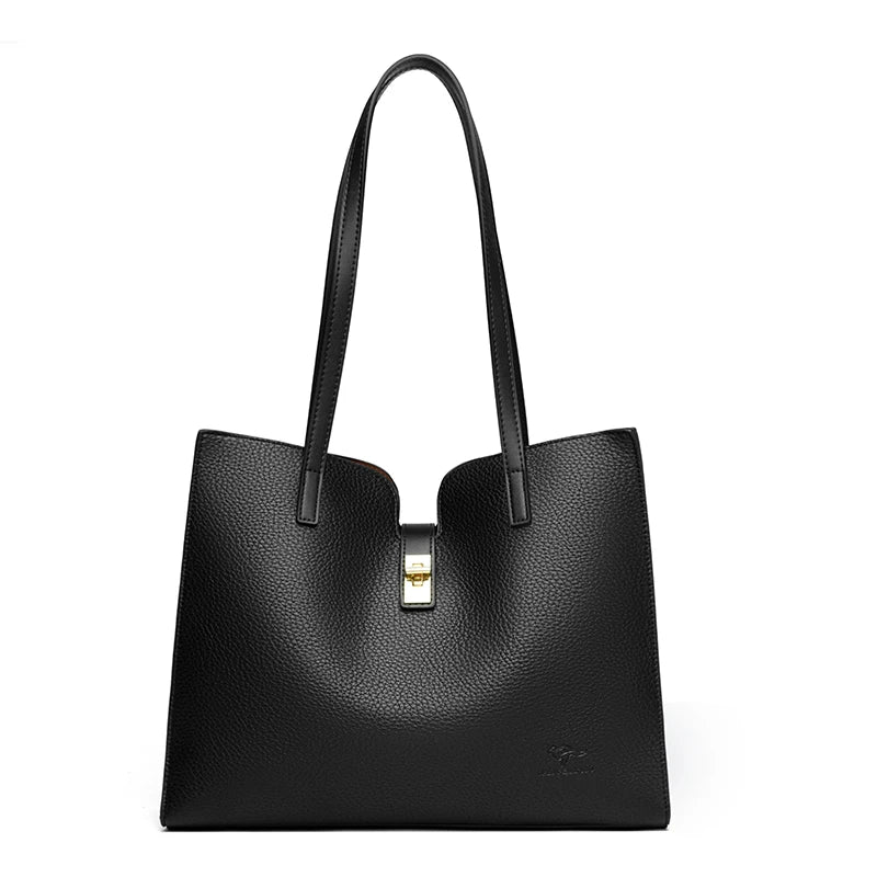 High Quality Soft Leather Handbag Luxury Designer Ladies Shoulder Crossbody Bag