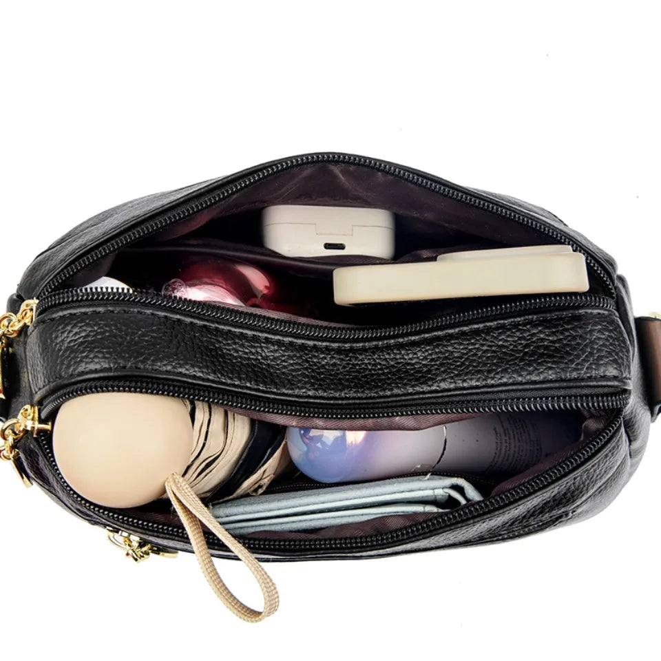 Genuine Brand Top Quality Leather Luxury Handbag Shoulder Crossbody Bags for Women