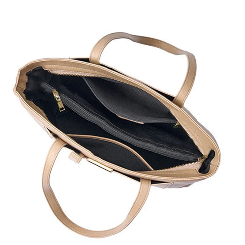 Genuine Leather Large Capacity Simple Fashion Shoulder Bag