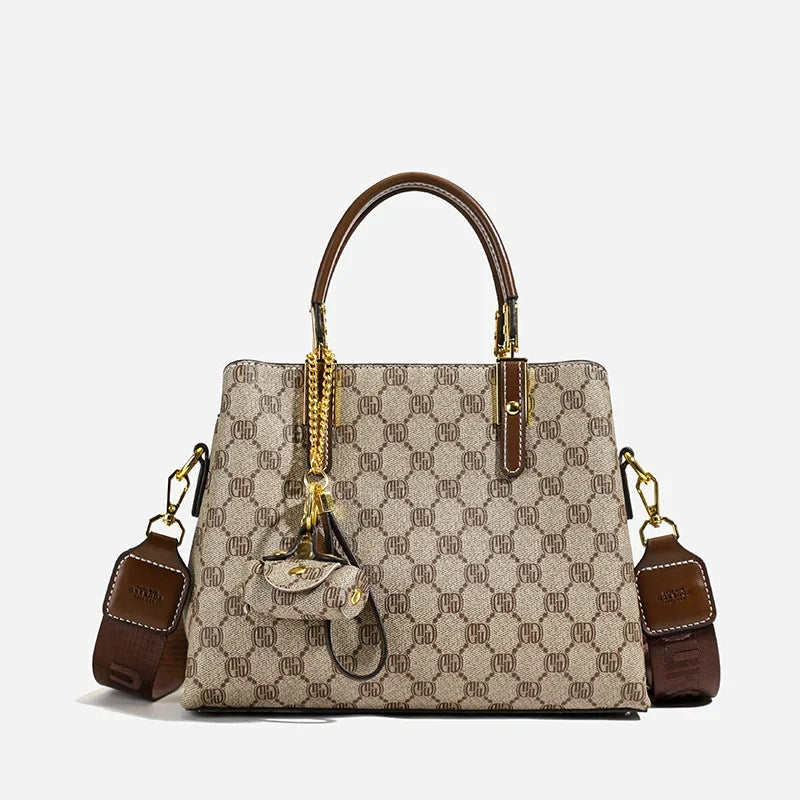 Fashionable Vintage Leather Bag Elegant Crossbody Bag