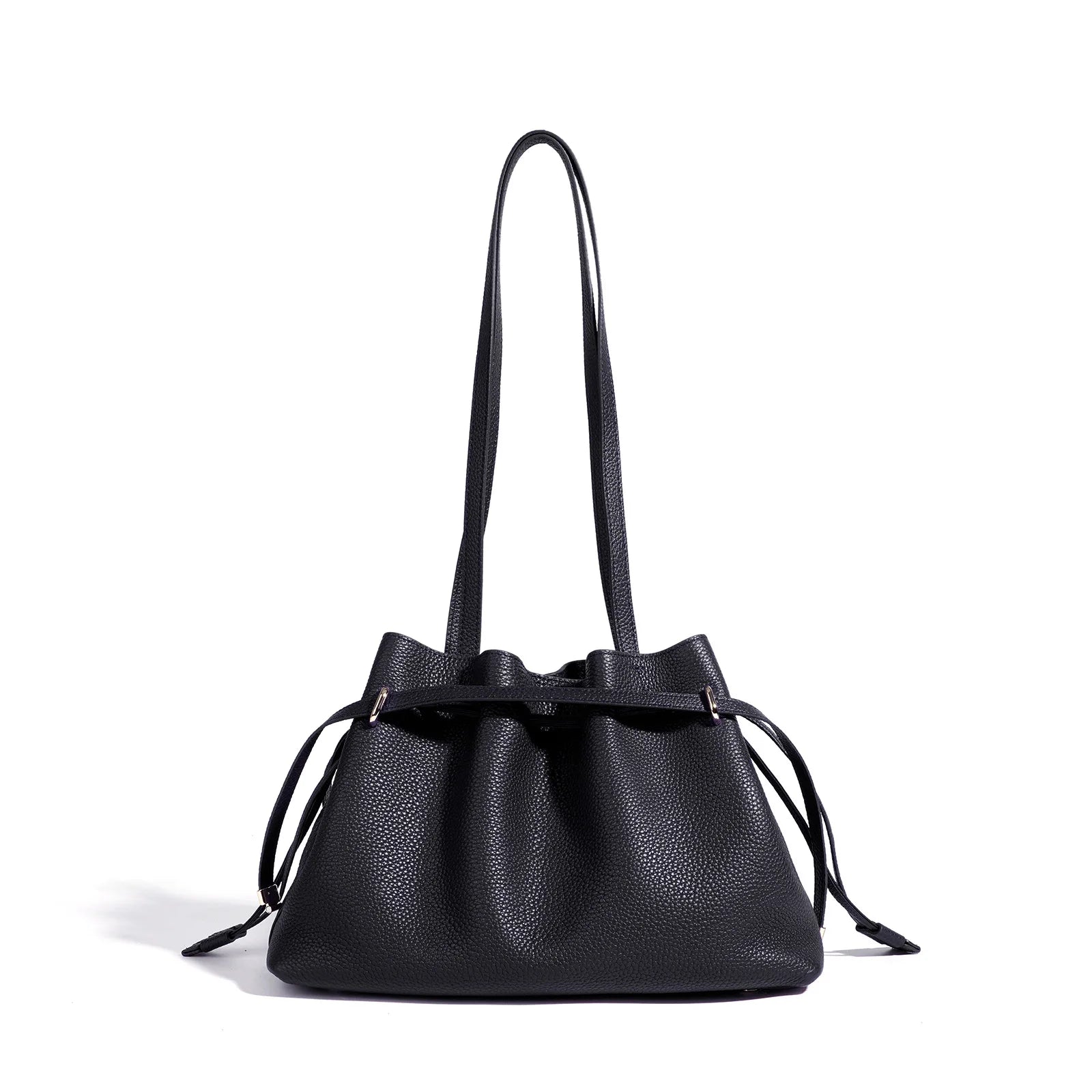 Genuine Leather Shoulder Bag Luxury Soft Retro Design
