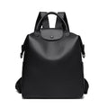 100% Genuine Cowhide Leather Backpack Large Capacity