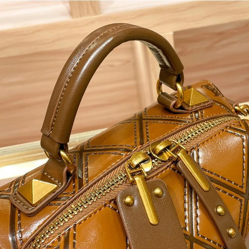 Light luxury brand women's handbag pillow crossbody bag