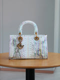 Fashionable luxury bag niche design exquisite high-grade texture gradient snake pattern