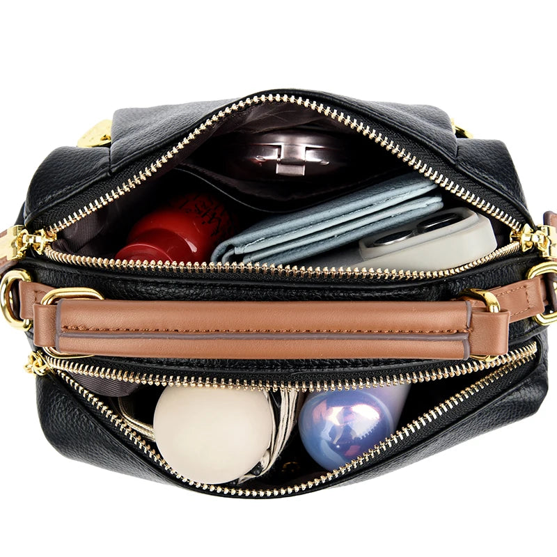 Luxury Design Leather Shoulder Crossbody Bags for Women High Quality Fashion Handbags