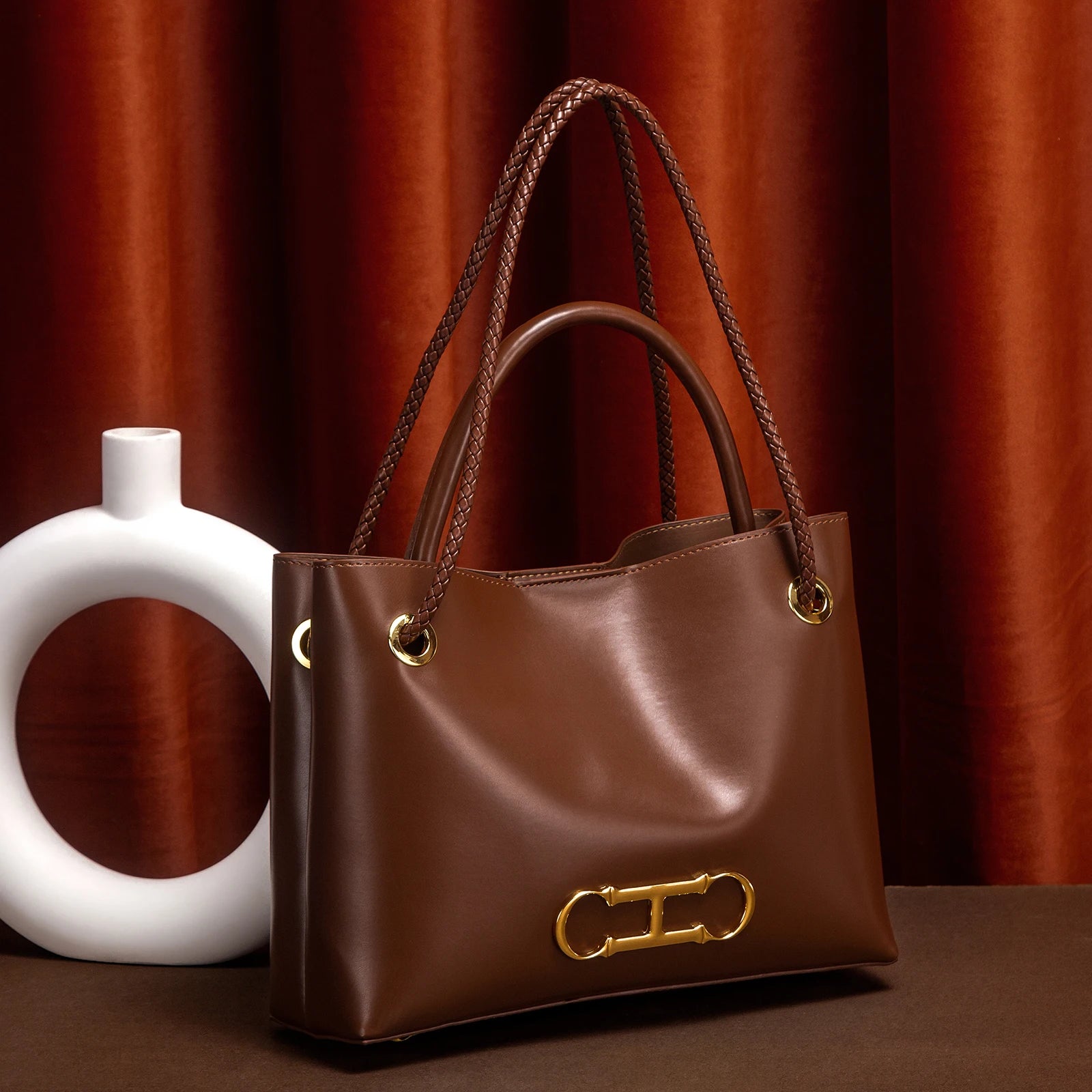 Women's handbag minimalist tote bag dual-use commuting women's bag