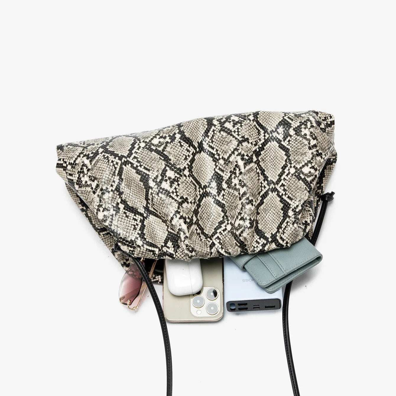 Serpentine Dumpling Bags for Women Luxury Pouch Handbag