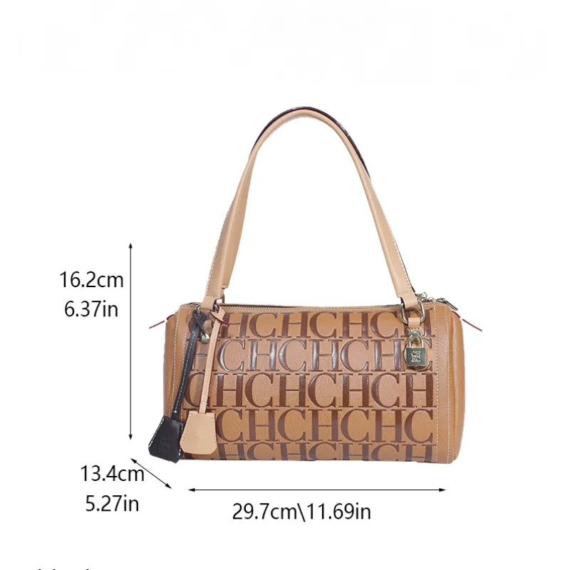 Women's Bucket Bag Large Capacity Letter Print Design
