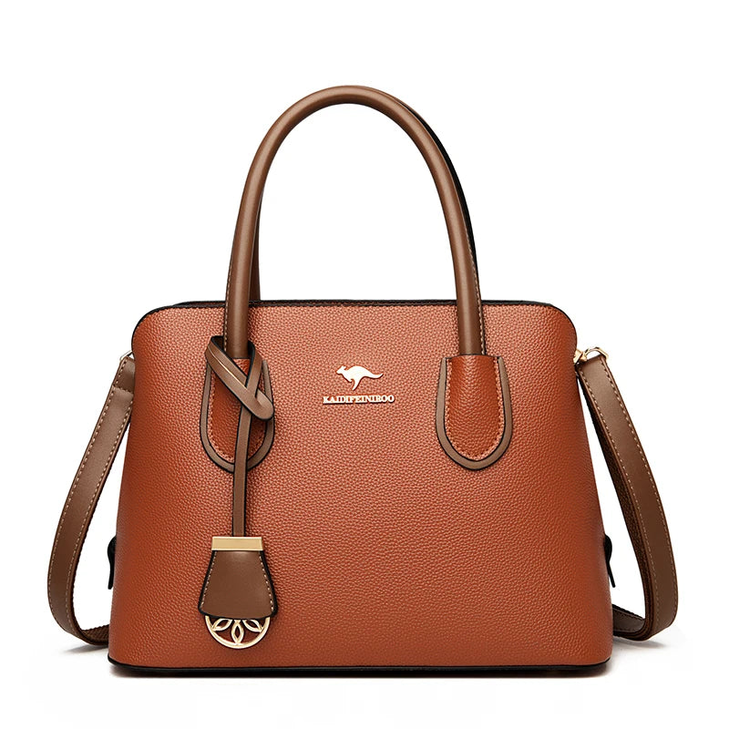 Retro Leather Bag Ladies Purse Handbag Luxury Design