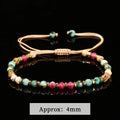 Natural Stone Faceted Turquoise Colored Bracelet