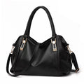 Casual Fashion Women Shoulder Bag Solid Color Soft Large Capacity Bag Crossbody Bag