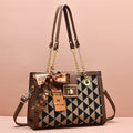 Large Capacity Polyester Crossbody Handbag Fashionable Tote Bag