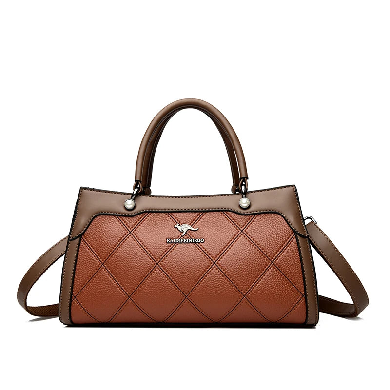 Top Quality Leather Hand Shoulder Bag for Women Luxury Handbag
