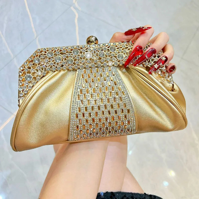 Vintage Brand Dimond Evening Bag Luxury Shoulder Crossbody Bag