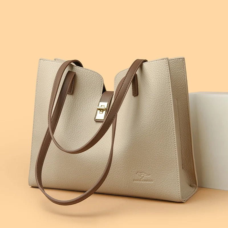 High Quality Soft Leather Handbag Luxury Designer Ladies Shoulder Crossbody Bag