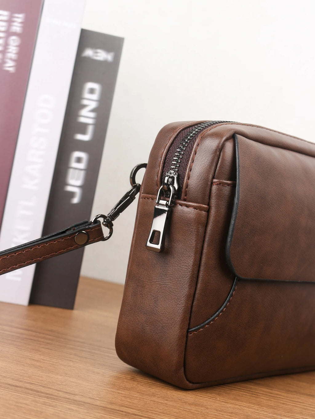 Minimalist Retro Large Capacity Multifunctional Wristlet Clutch Cell Phone Bag