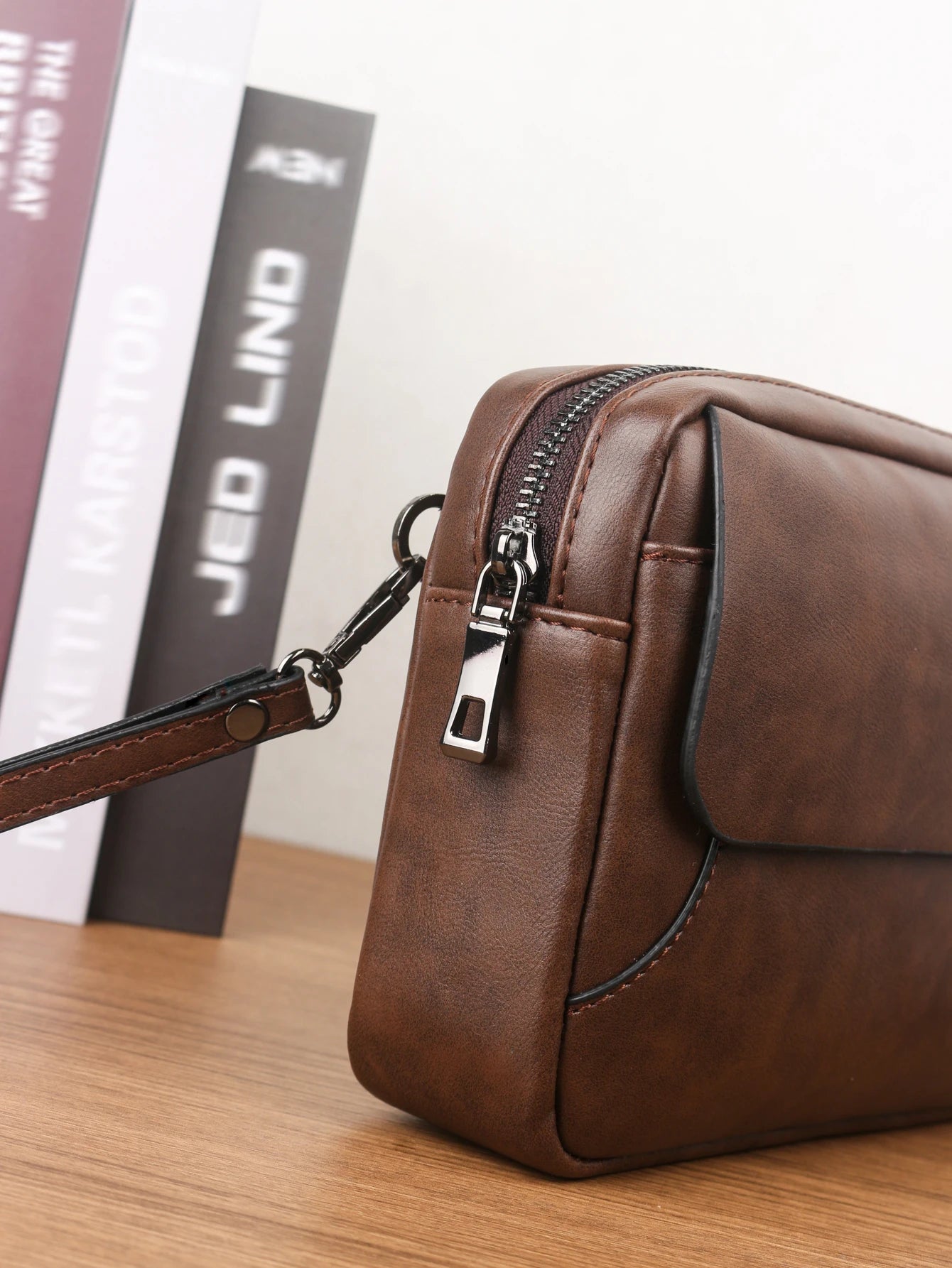 Minimalist Retro Large Capacity Multifunctional Wristlet Clutch Cell Phone Bag
