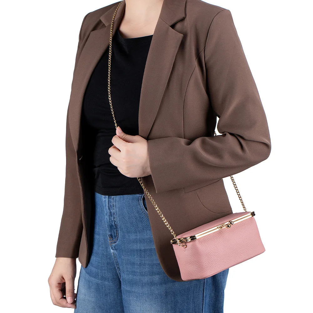 Fashion Chain Bag Shoulder Crossbody Leather Multifunctional Bag