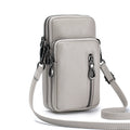 Small Crossbody Wallet Phone Bag Leather Mini Crossbody Vertical Cell Phone Bag