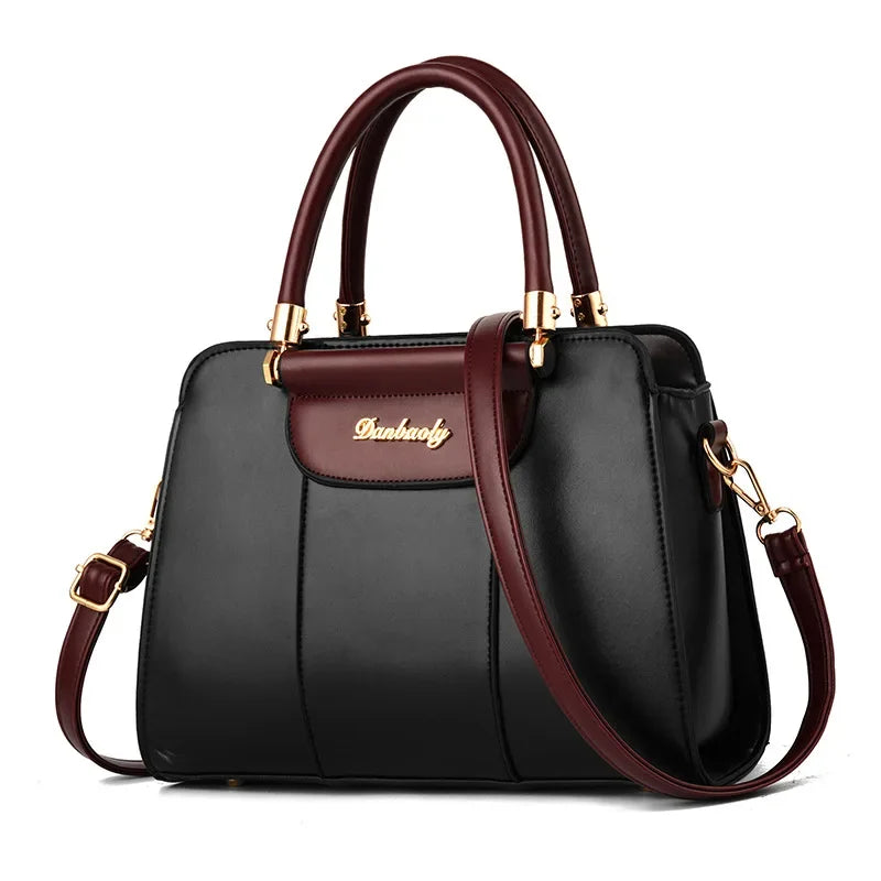 Handbag fashion large capacity style shoulder crossbody bag