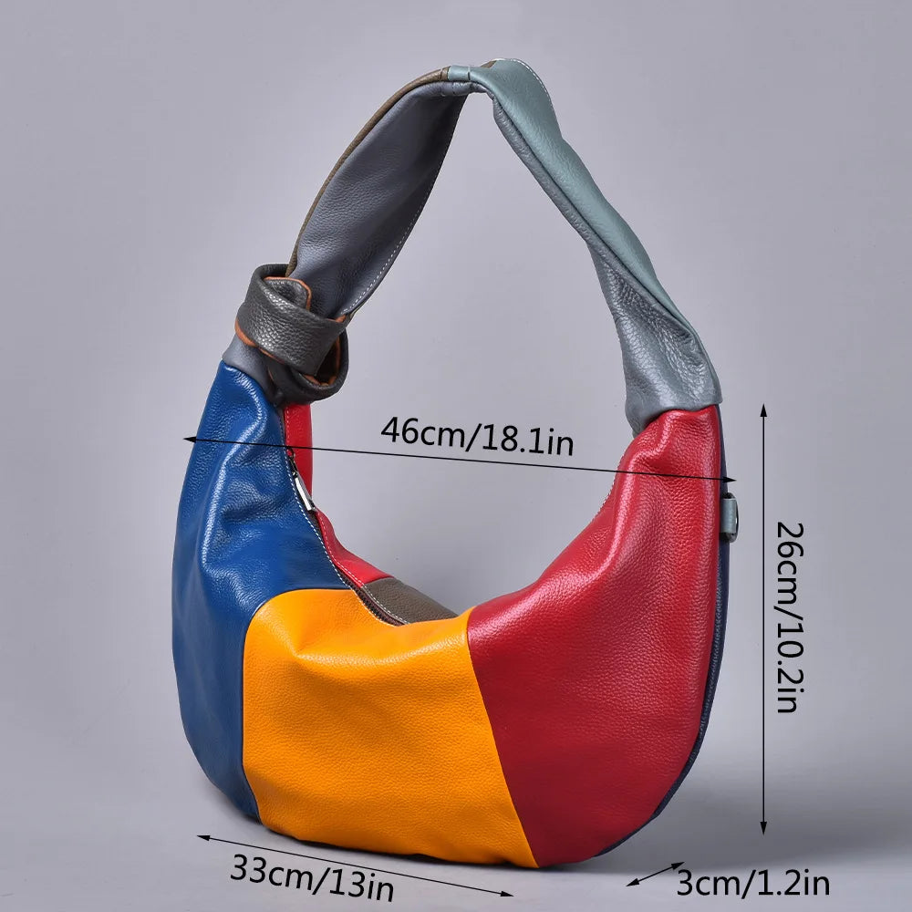 Women's Handbag Luxury Brand Genuine Leather Shoulder Bag