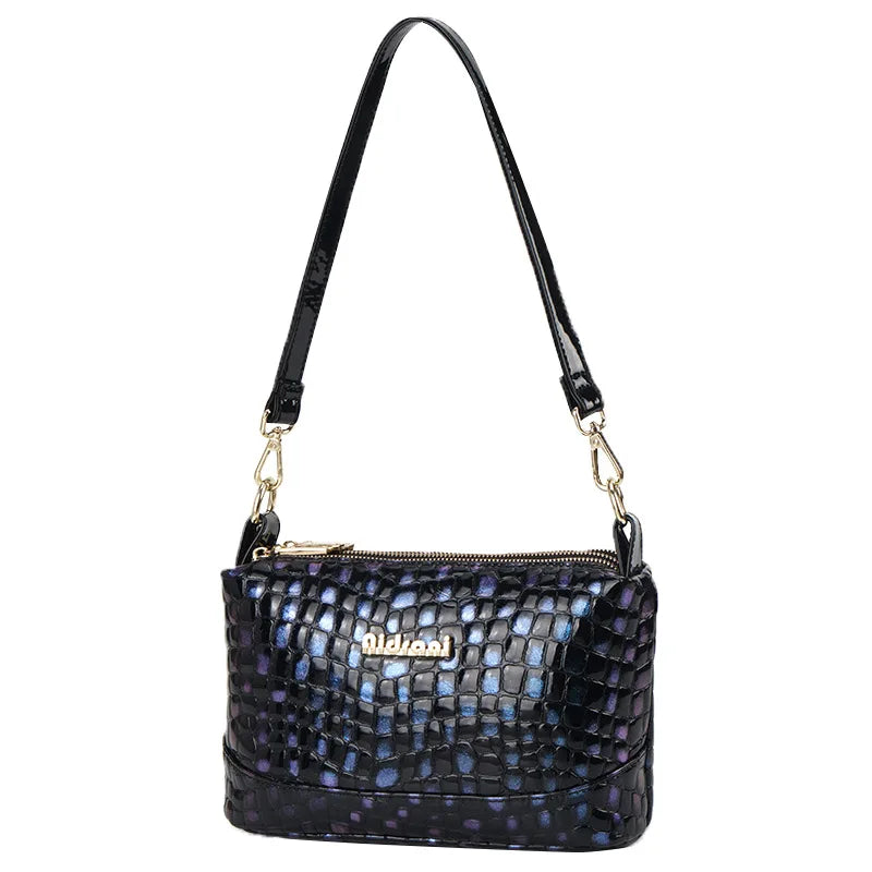 Trendy Large Capacity Shoulder Bag Women's Genuine Leather Bag