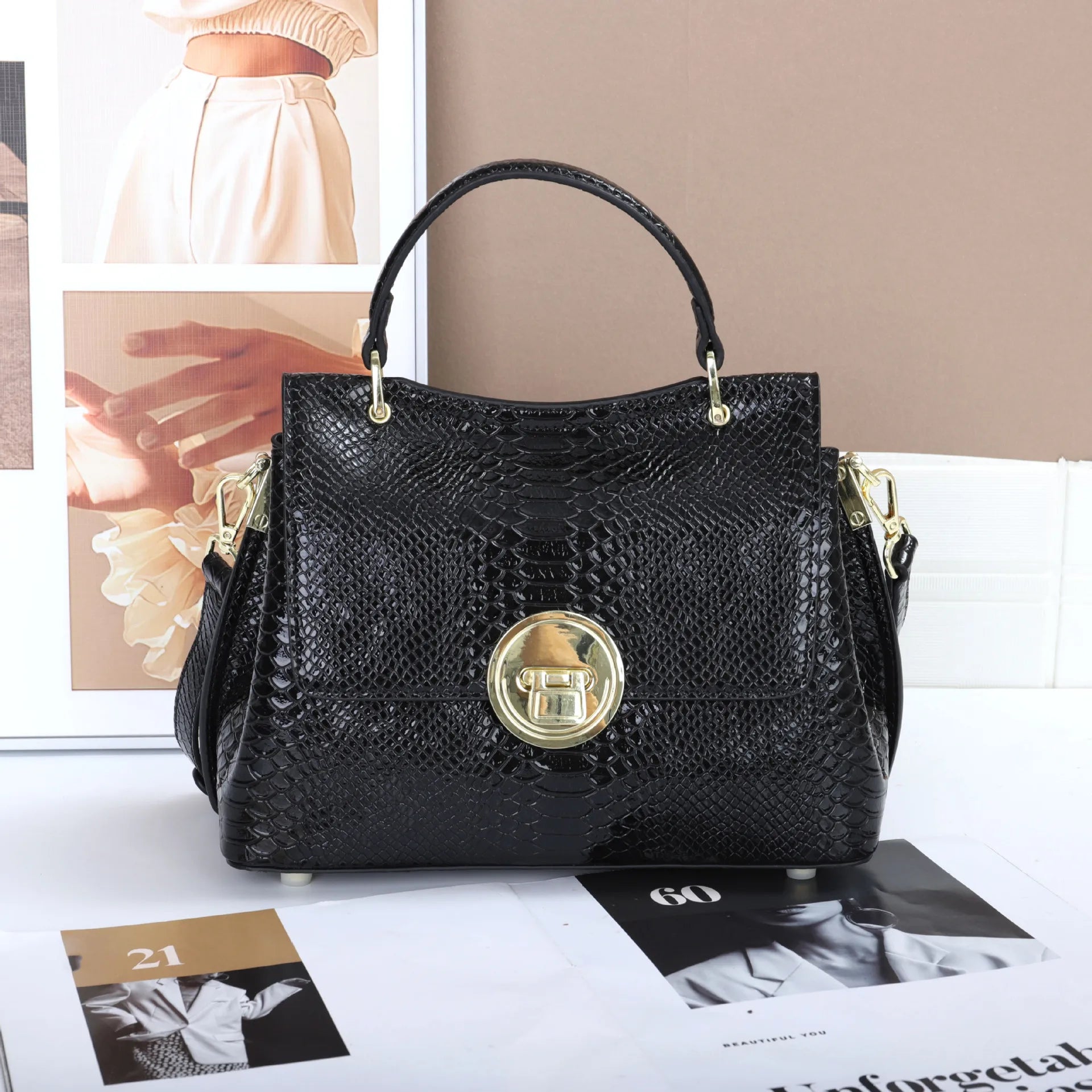 Fashionable Women's Handbag Shoulder Crossbody Fashion Bag