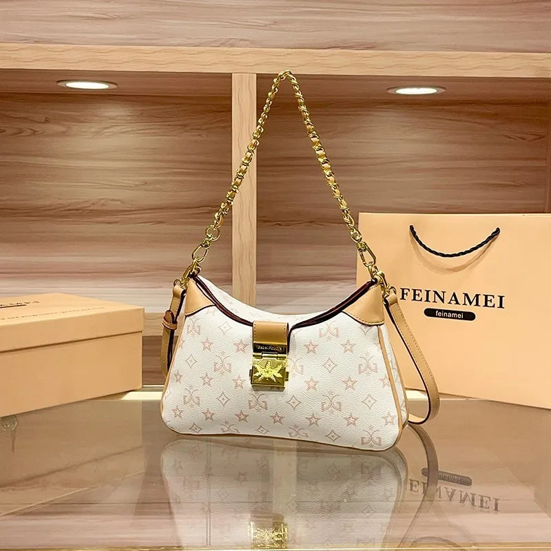 Light luxury brand women's chain underarm bag fashion design