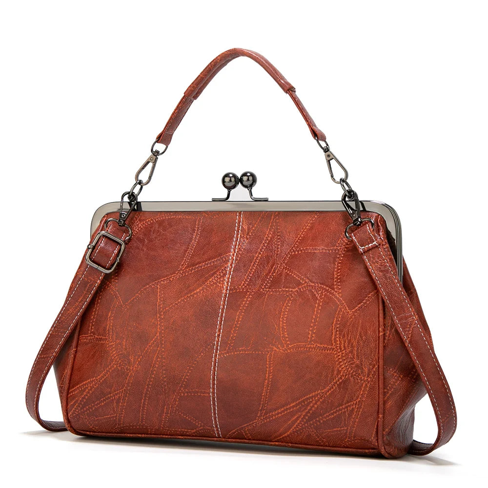 Shoulder Bag Women Retro Frame Purse Crossbody Bag