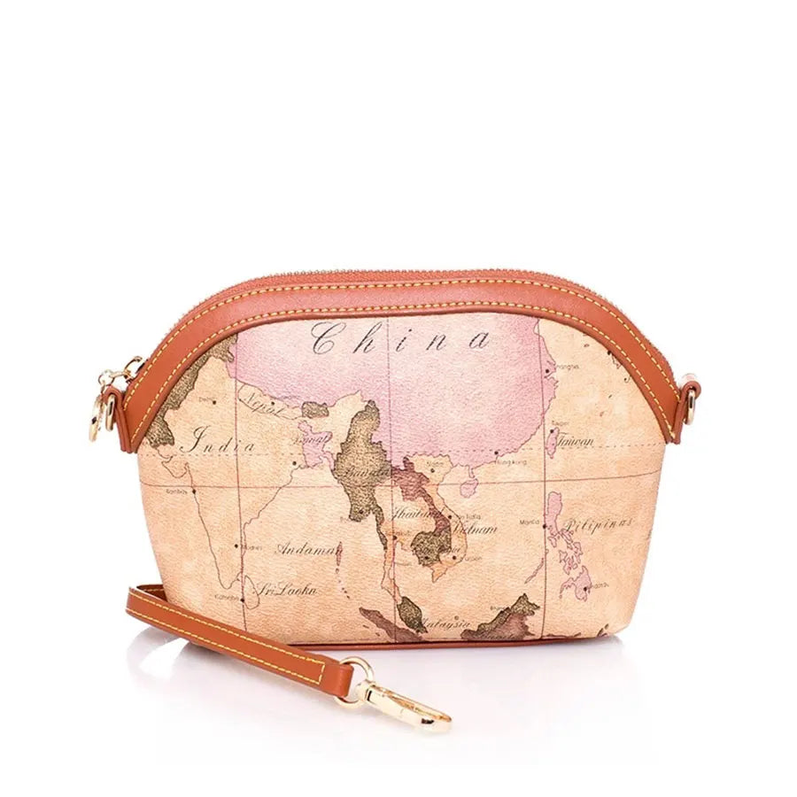 Vintage Bag Leather Shoulder Bag Fashion Messenger Bag Women Travel Trend Clutch