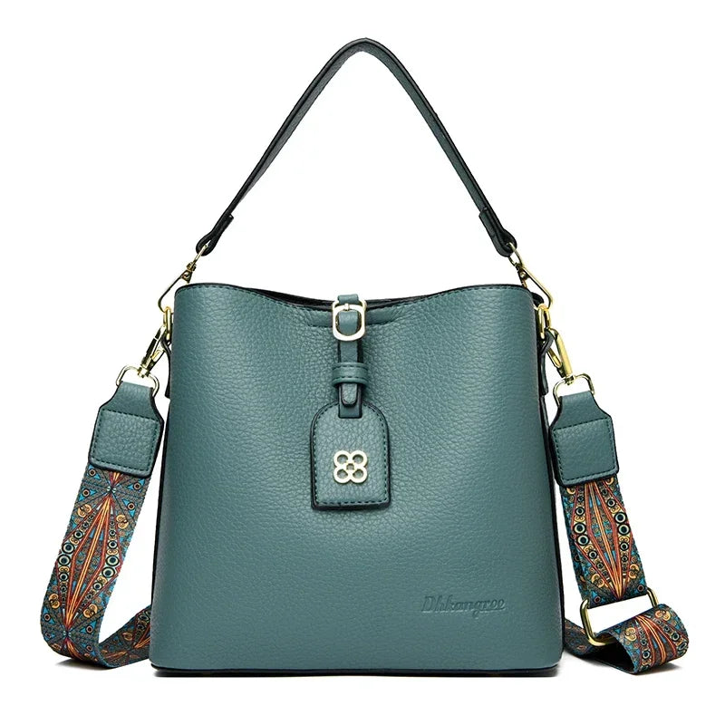Luxury Designer High Quality Leather Women's Handbag Purses Multifunctional Sac