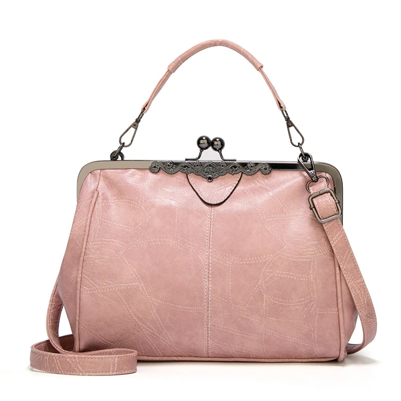 Shoulder Bag Women Retro Frame Purse Crossbody Bag