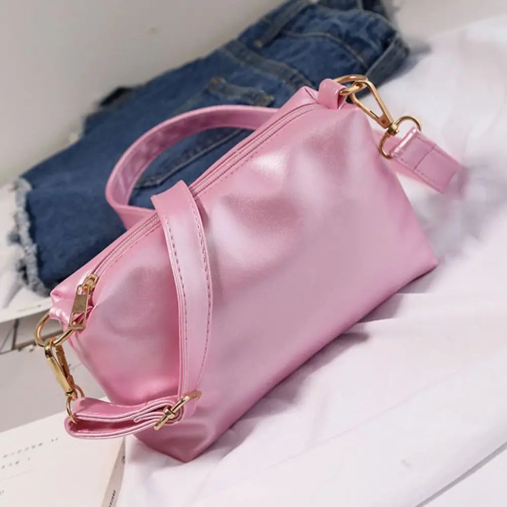 Transparent Jelly Crossbody Bag PVC Designer Square Handbag Large Capacity Bag