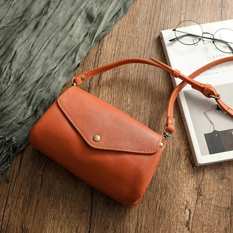 High Quality Genuine Leather Women Crossbody Bag