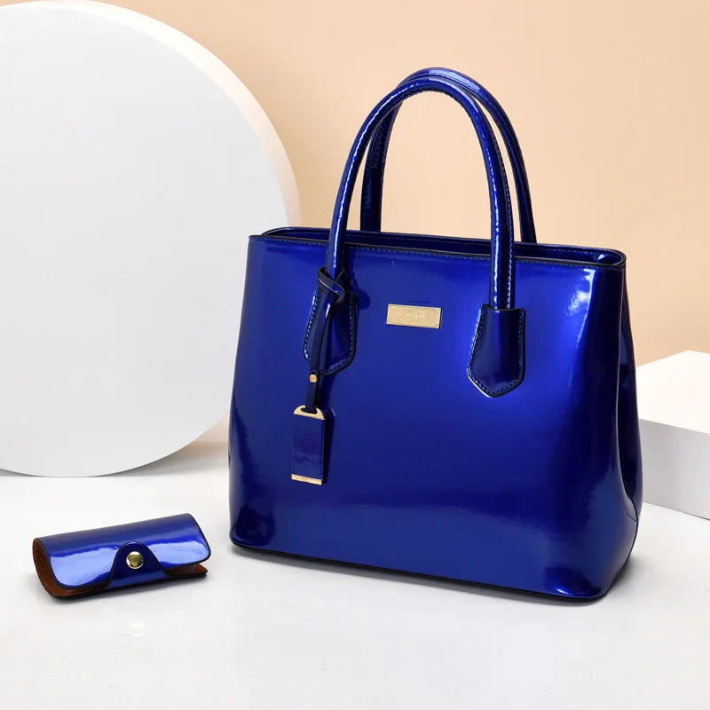 High Quality Patent Leather Women's Bag Fashion